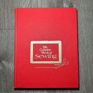 The Complete Book of Sewing 1972 Vintage Coffee Table Book Sewing Book